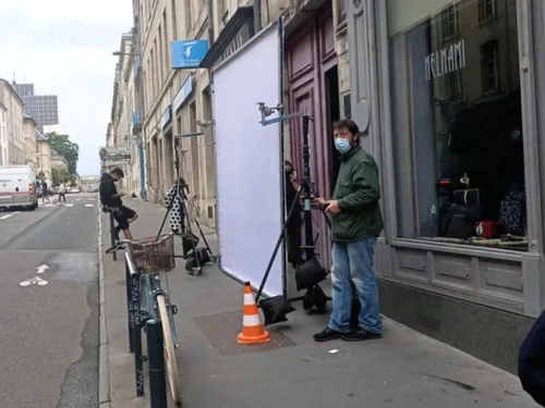 Tournage de cinéma et chaton cette semaine à Nancy